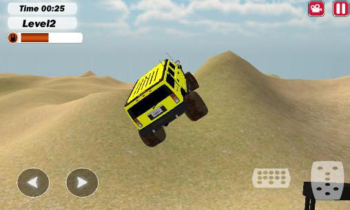 Gameplay of the Extreme monster stunts 3D for Android phone or tablet.