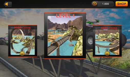 Gameplay of the Extreme quad bike stunts 2015 for Android phone or tablet.