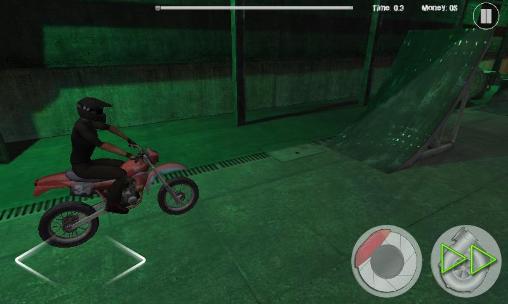 Gameplay of the Extreme trials: Motorbike for Android phone or tablet.