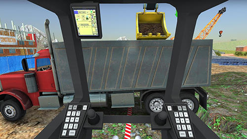 Gameplay of the Extreme trucks simulator for Android phone or tablet.