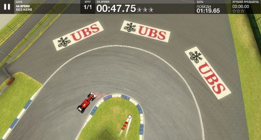 Gameplay of the F1 Challenge for Android phone or tablet.