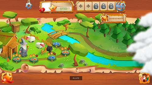 Fable rush: Match 3 - Android game screenshots.