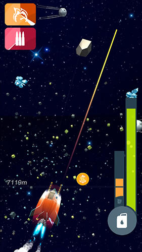 Faily rocketman - Android game screenshots.