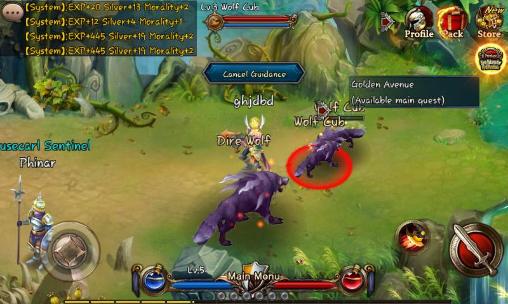 Gameplay of the Fairy legends: Flipped heart for Android phone or tablet.