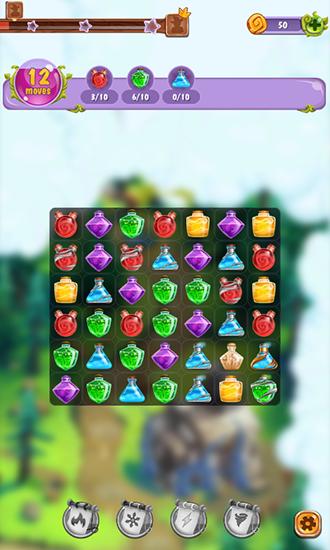 Gameplay of the Fairy mix for Android phone or tablet.