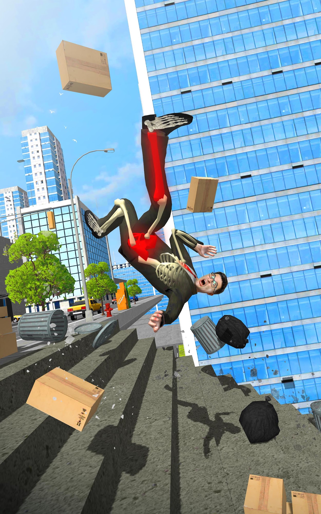 Falling Art Ragdoll Simulator - Android game screenshots.