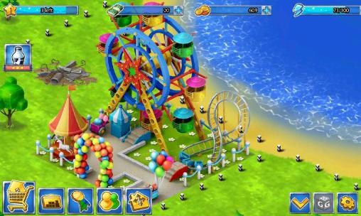 Gameplay of the Family town for Android phone or tablet.