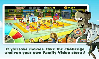 Gameplay of the Family Video Frenzy for Android phone or tablet.