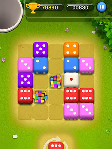 Fantastic dice: Merge puzzle - Android game screenshots.