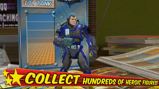 Gameplay of the Fantastic plastic squad for Android phone or tablet.
