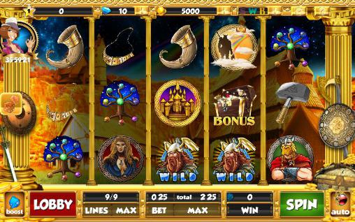 Gameplay of the Fantastic slots for Android phone or tablet.