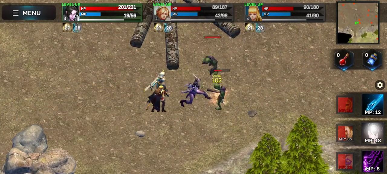 Fantasy Heroes: Legendary Raid RPG Action Offline - Android game screenshots.