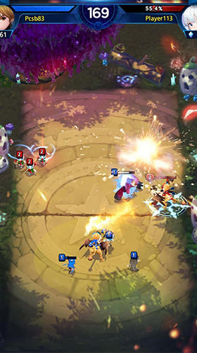 Fantasy stars: Battle arena - Android game screenshots.