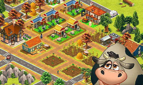 Farm dream: Village harvest paradise. Day of hay - Android game screenshots.