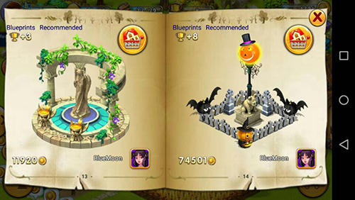 Gameplay of the Farm fantasy for Android phone or tablet.