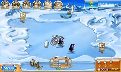 Gameplay of the Farm Frenzy 3: Ice Domain for Android phone or tablet.