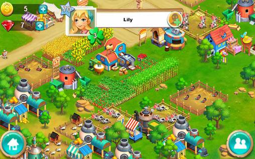 Gameplay of the Farm life: Hay story for Android phone or tablet.