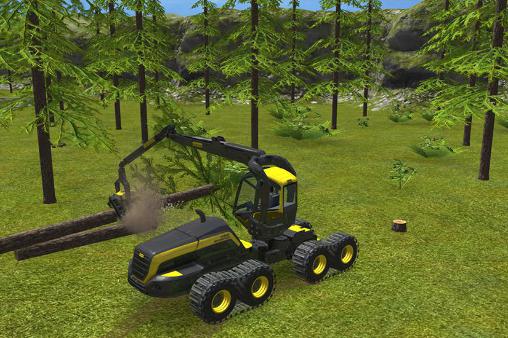 Gameplay of the Farming simulator 16 for Android phone or tablet.