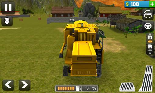 Gameplay of the Farming simulator 3D for Android phone or tablet.