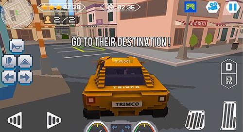 Full version of Android apk app Fast city taxi race legend for tablet and phone.