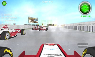 Gameplay of the Fast Track Racers for Android phone or tablet.