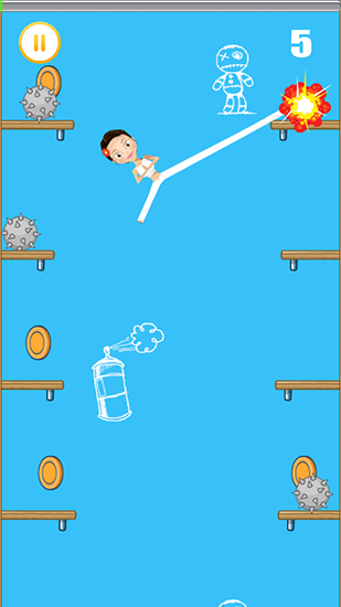 Gameplay of the Fatal staircase for Android phone or tablet.
