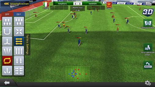 Gameplay of the FC manager for Android phone or tablet.