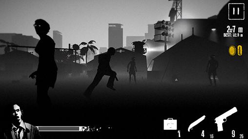Gameplay of the Fear the walking dead: Dead run for Android phone or tablet.