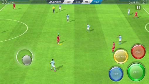Gameplay of the FIFA 16: Ultimate team v3.2.11 for Android phone or tablet.
