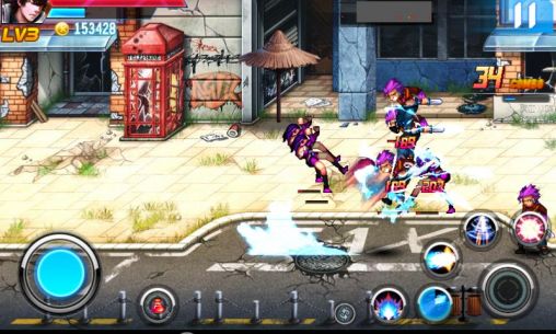 Gameplay of the Final fight 3 for Android phone or tablet.