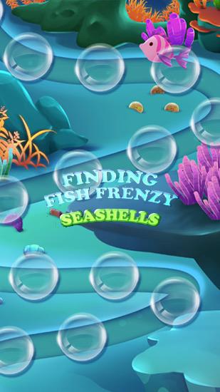 Gameplay of the Finding fish frenzy: Seashells for Android phone or tablet.