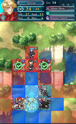 Fire emblem heroes - Android game screenshots.