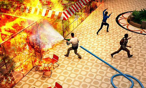 Gameplay of the Fire escape story 3D for Android phone or tablet.
