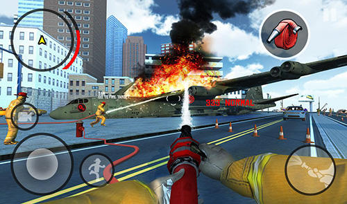 Firefighters in Mad City - Android game screenshots.