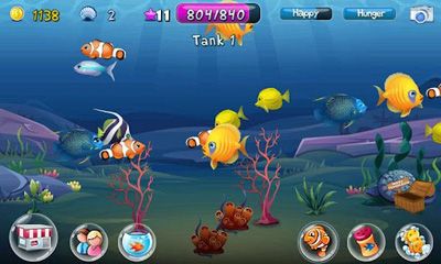 Gameplay of the Fish Adventure for Android phone or tablet.