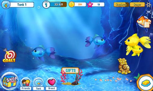 Gameplay of the Fish adventure: Seasons for Android phone or tablet.