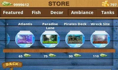 Gameplay of the Fish Land for Android phone or tablet.