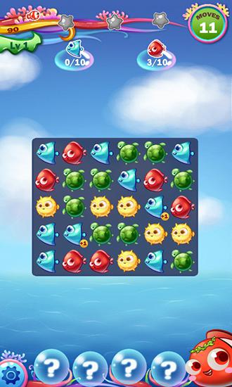 Gameplay of the Fish smasher for Android phone or tablet.