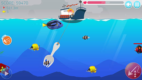 Fishing adventure - Android game screenshots.