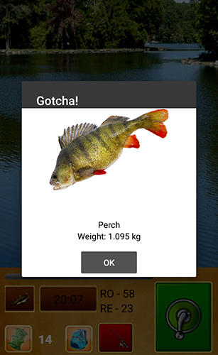 Fishing for friends - Android game screenshots.