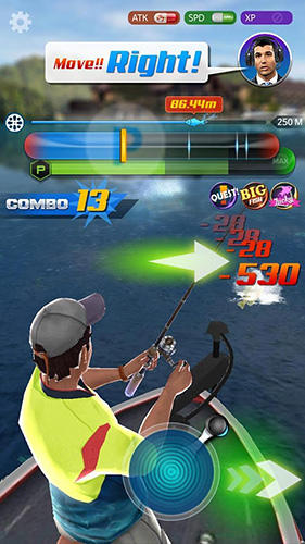 Fishing hook: Bass tournament - Android game screenshots.