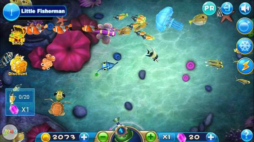 Gameplay of the Fishing age for Android phone or tablet.