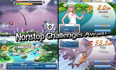Gameplay of the Fishing Superstars for Android phone or tablet.