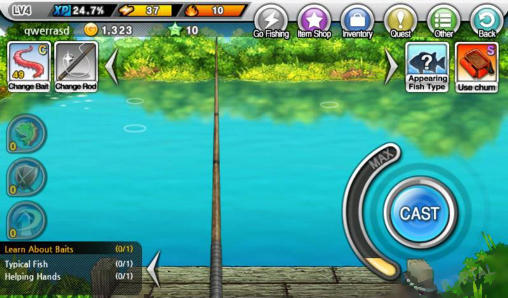 Gameplay of the Fishing superstars: Season 2 for Android phone or tablet.