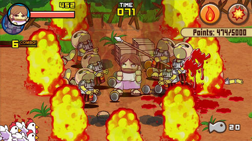 Gameplay of the Fist of Jesus: The bloody Gospel of Judas for Android phone or tablet.