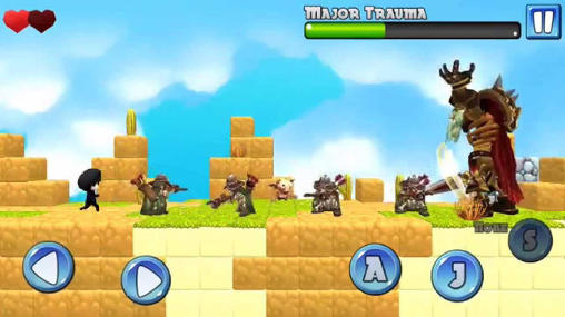 Gameplay of the Five hopes for Android phone or tablet.