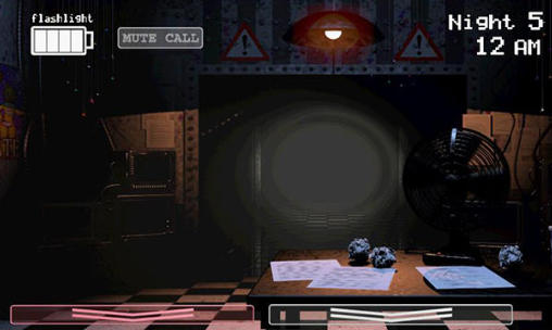 Gameplay of the Five nights at Freddy's 2 for Android phone or tablet.