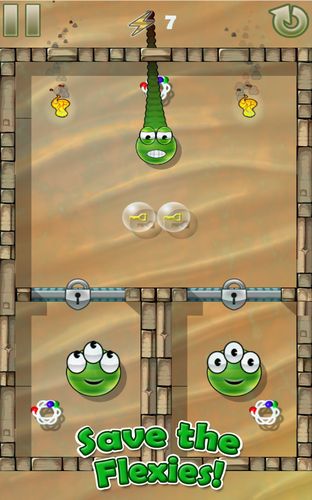 Gameplay of the Flexy frogs for Android phone or tablet.