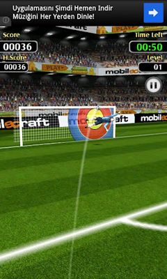 Gameplay of the Flick Shoot for Android phone or tablet.