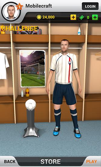 Gameplay of the Flick shoot 2 for Android phone or tablet.